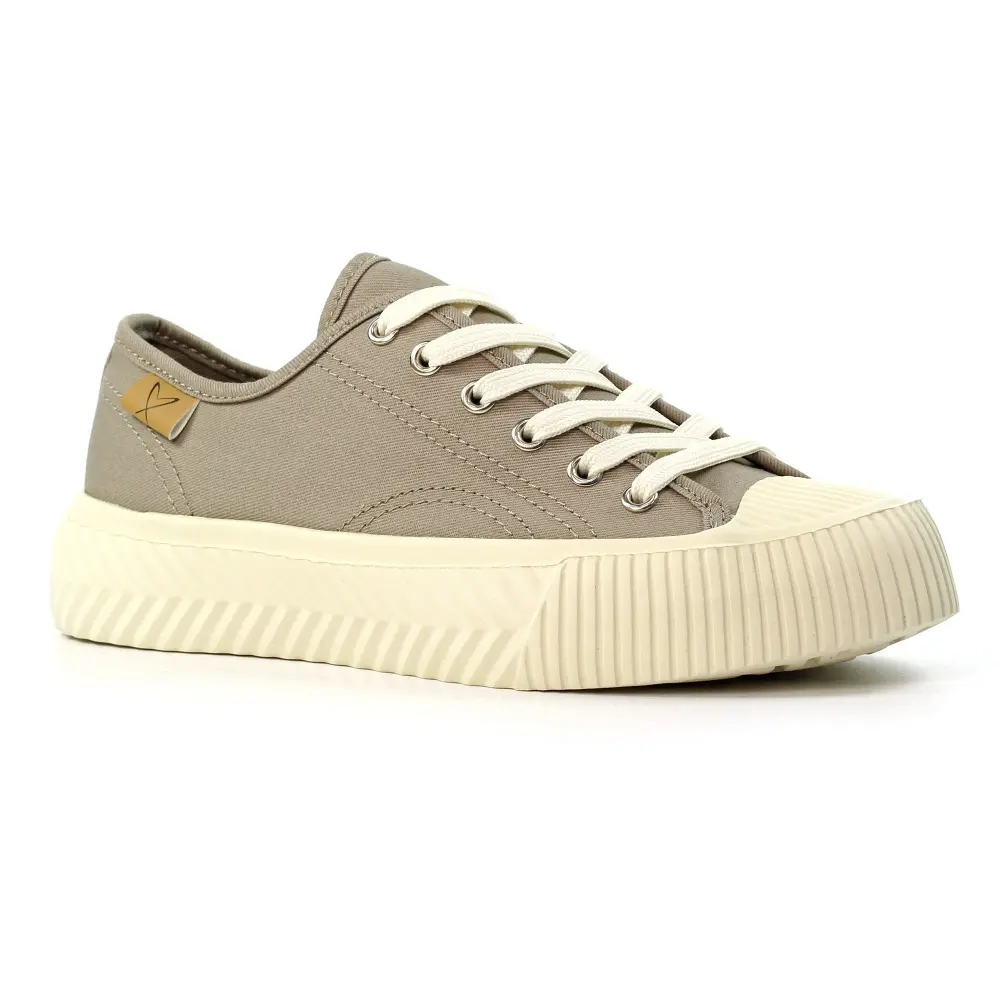 Lunar Jayne Trainer in Taupe - Image 3