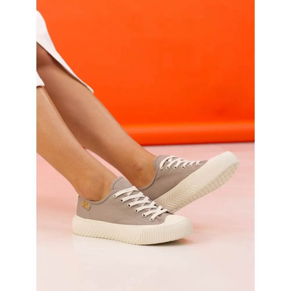 Lunar Jayne Trainer in Taupe