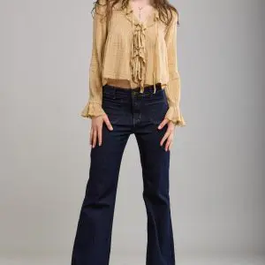 Toxik Dark Denim Jeans Front Pockets