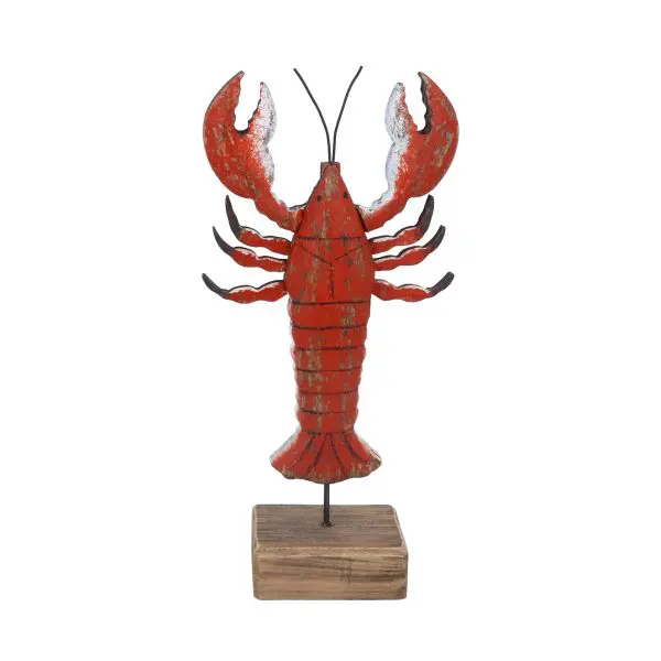 Rustic Wood Lobster Ornament