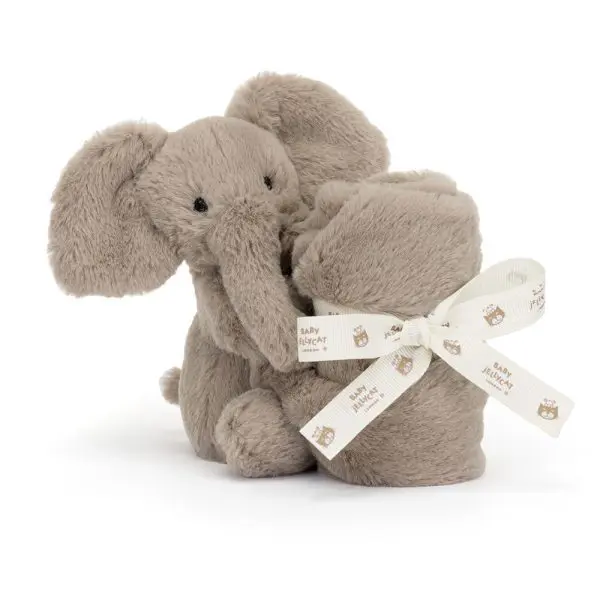 Smudge Elephant Soother Jellycat.