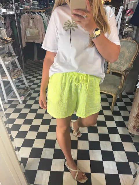 Neon Stripe Shorts in 4 Colours