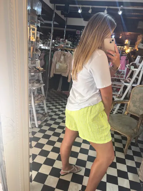 Neon Stripe Shorts in 4 Colours