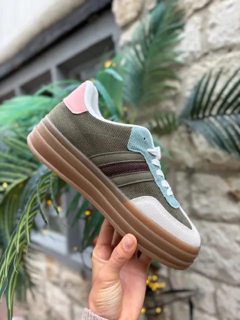 Corduroy Style Platform Trainer