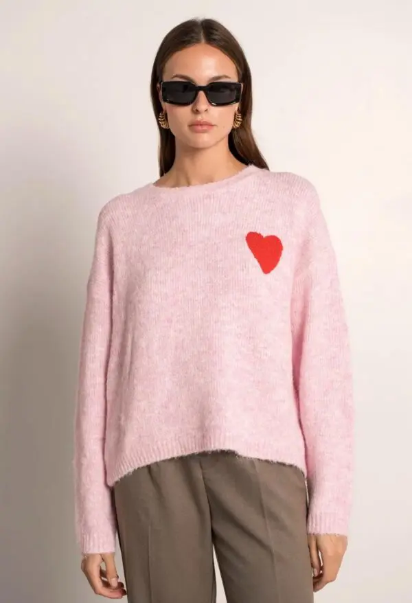 'Now or Never, Love today' Motif Knit Jumper - Image 2