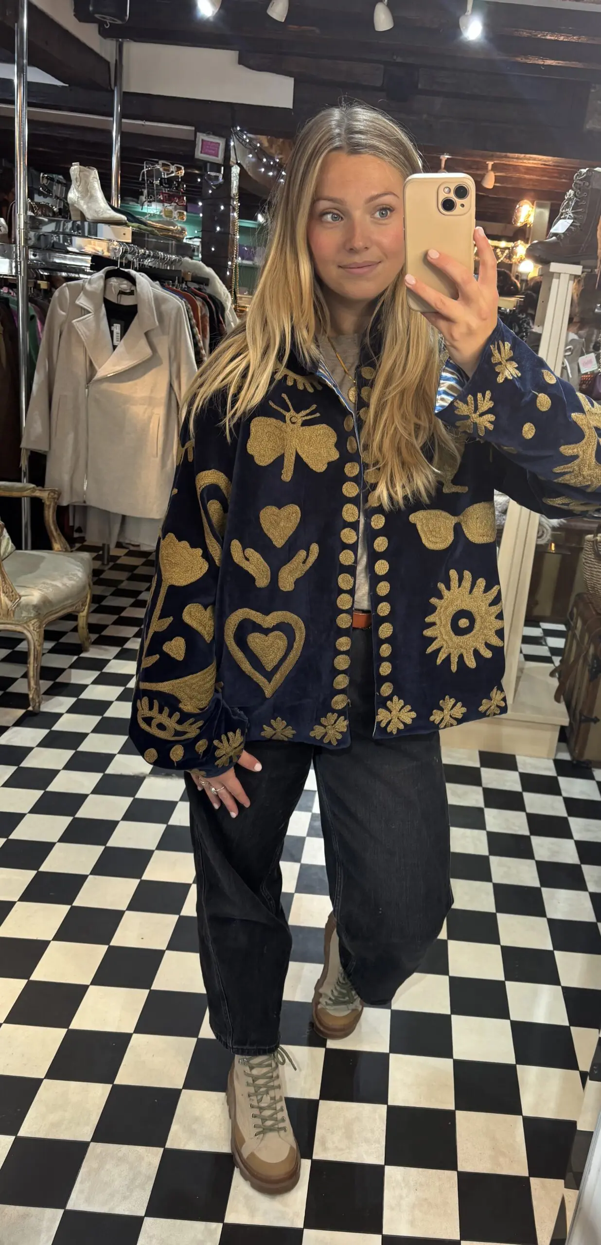 Embroidered Love Jacket