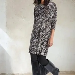 RELIGION EMMY DRESS SILVER ANIMAL