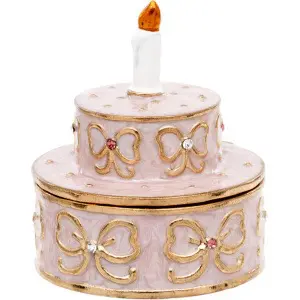 Birthday Cake Trinket Box