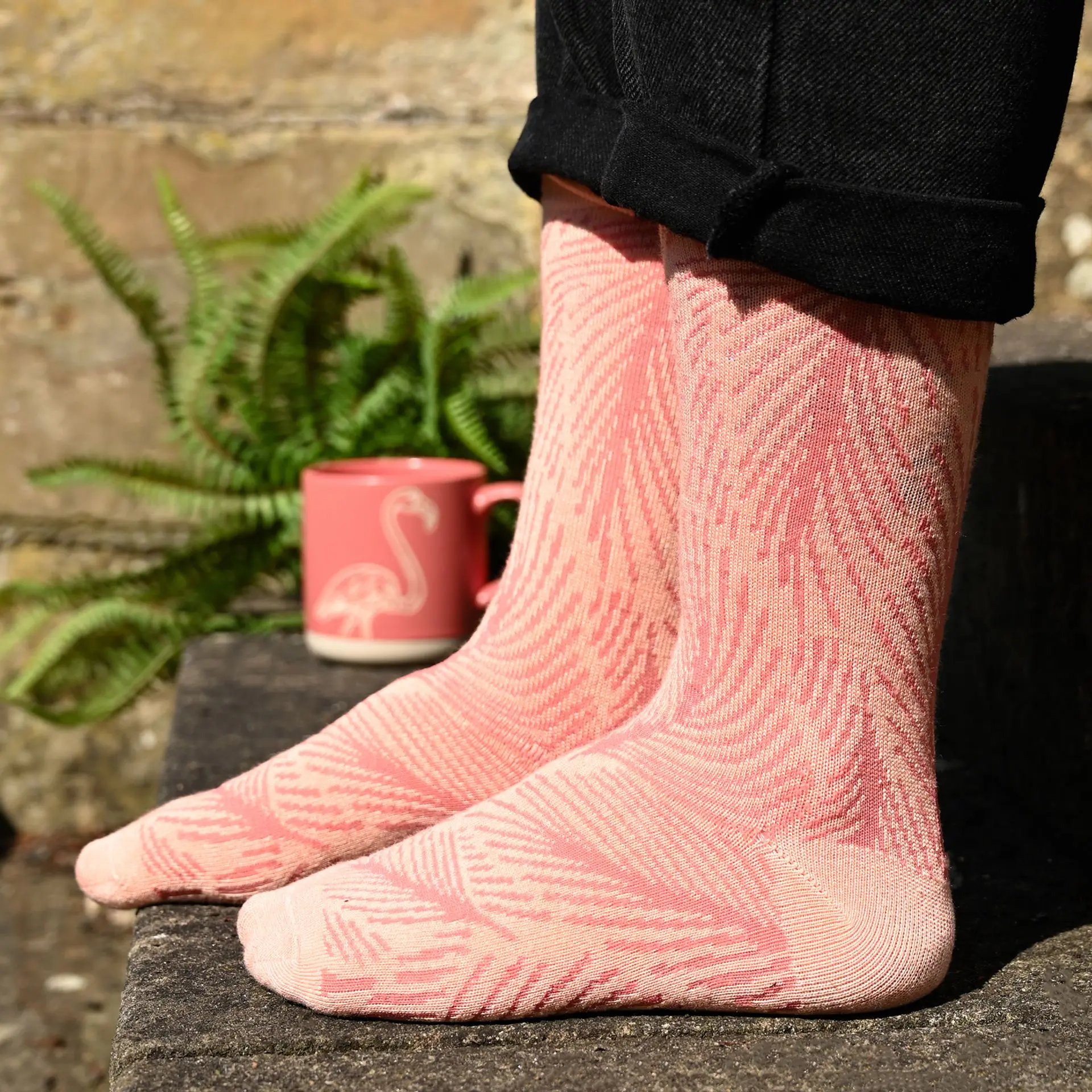 Bamboo Rich Animal Print Socks - Image 3