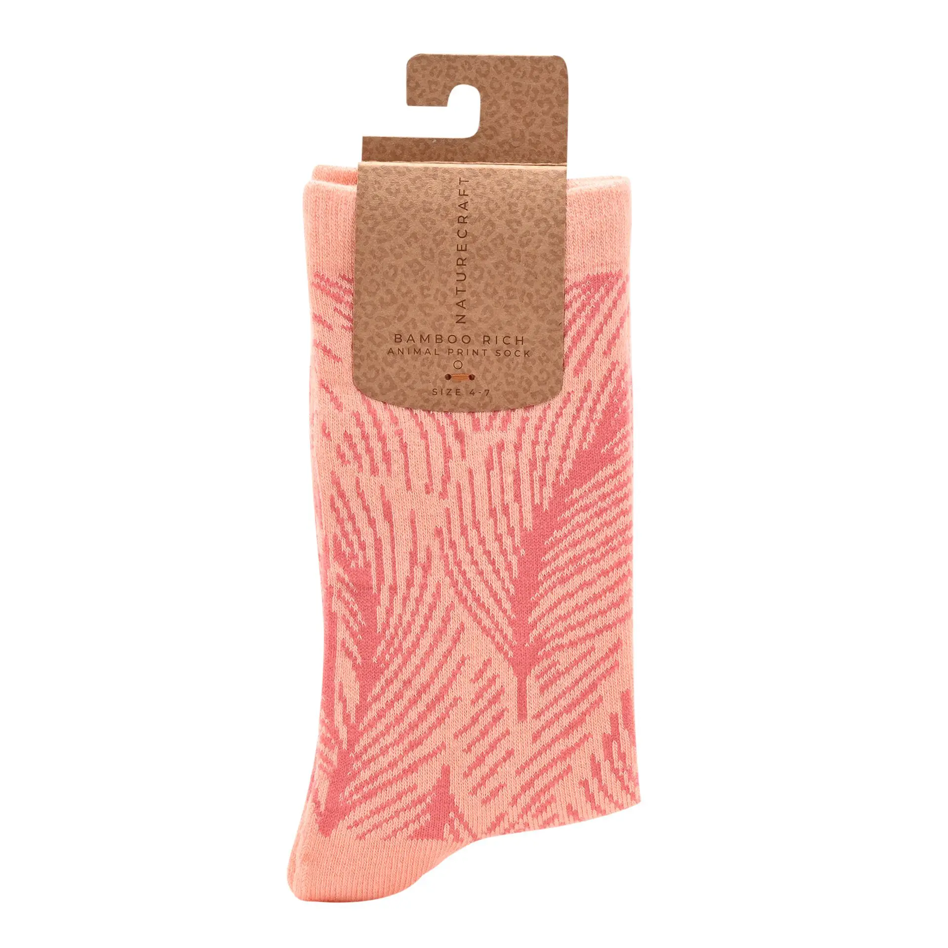Bamboo Rich Animal Print Socks - Image 2