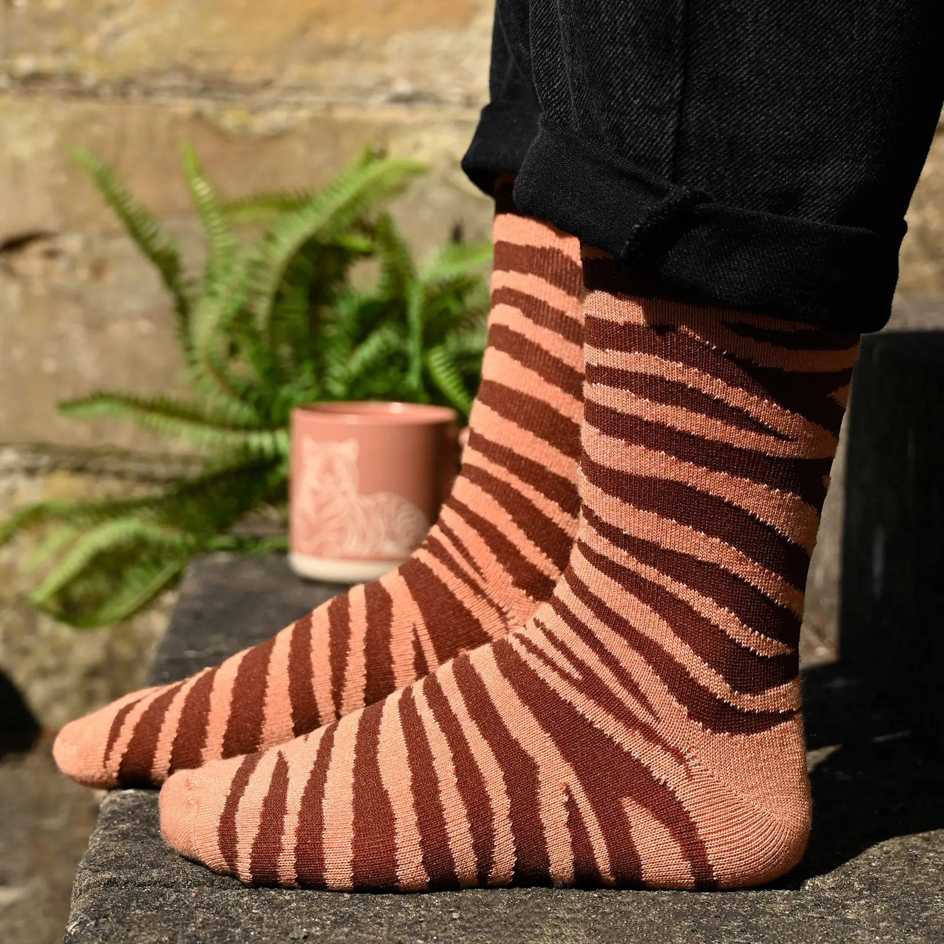 Bamboo Rich Animal Print Socks - Image 5