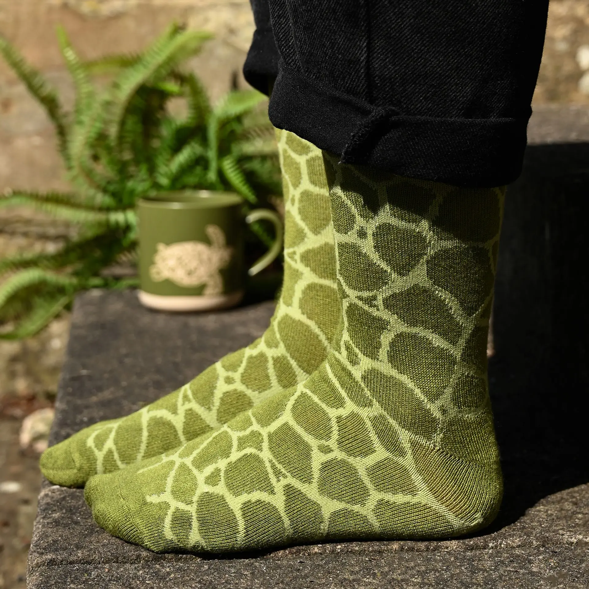 Bamboo Rich Animal Print Socks - Image 7