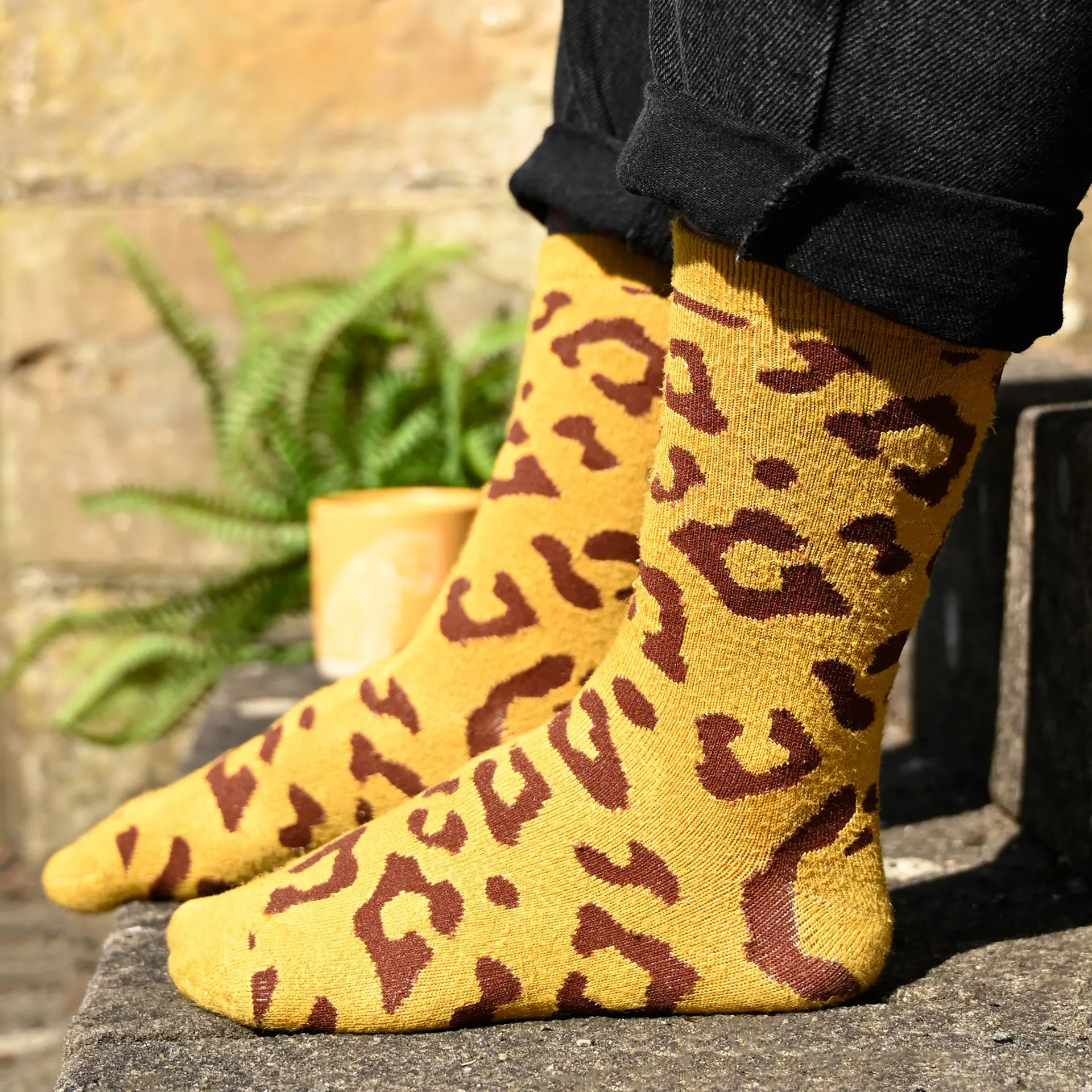 Bamboo Rich Animal Print Socks - Image 9