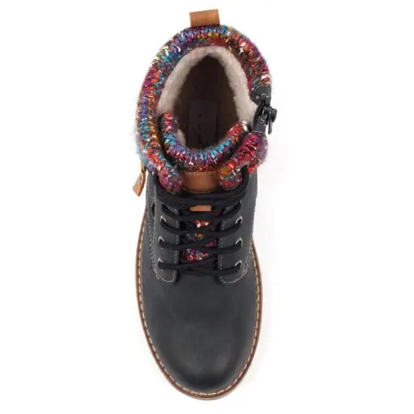 Lunar Tabasco Navy Waterproof Boot