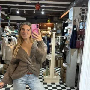 Twist Front Detail Jumper in 3 Colours