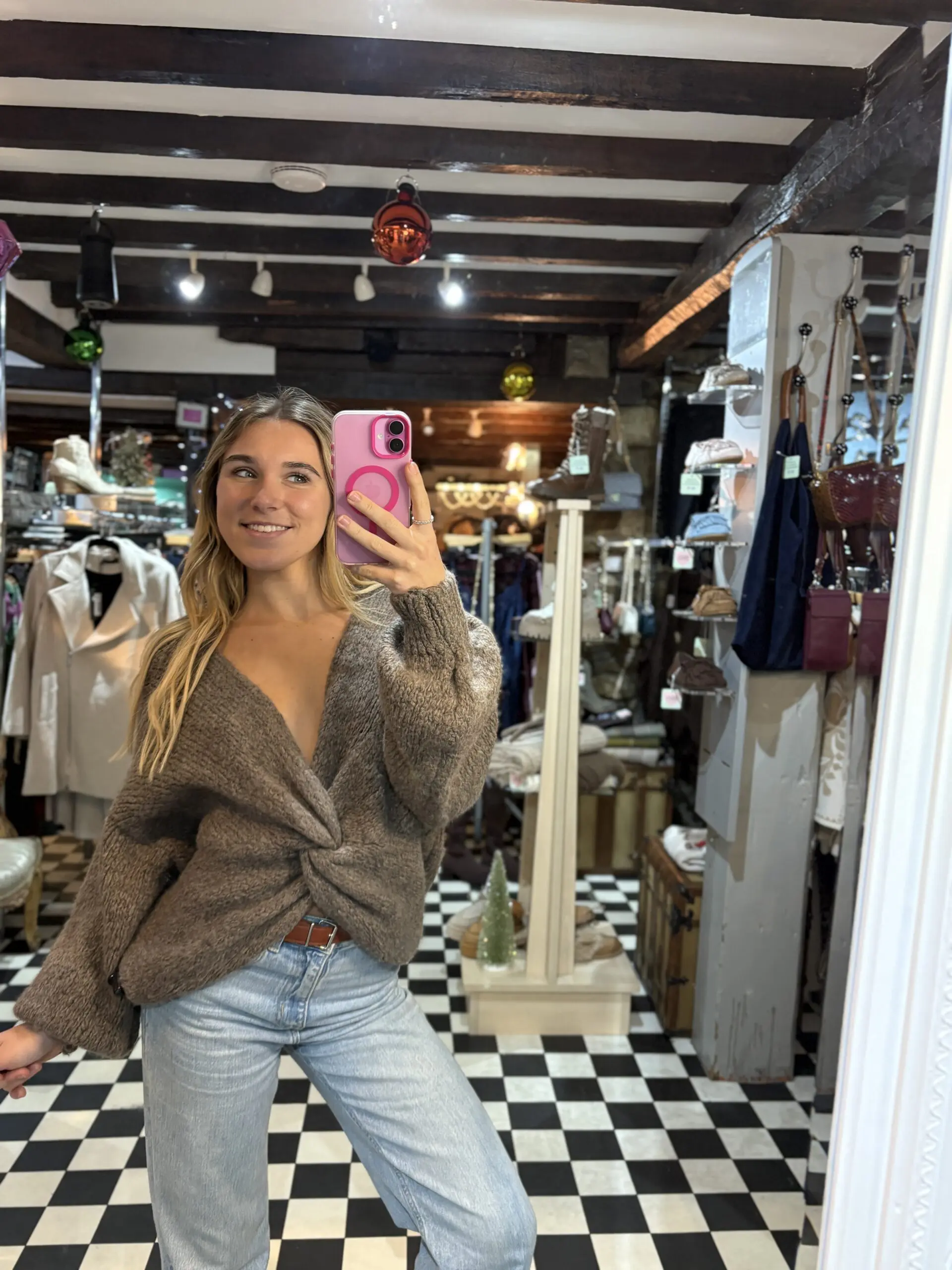 Twist Front Detail Jumper in 3 Colours