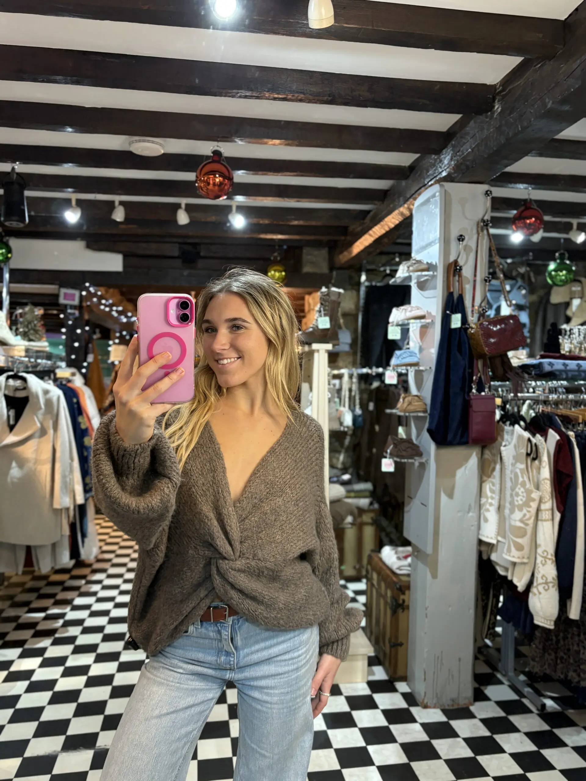 Twist Front Detail Jumper in 3 Colours