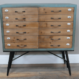 Wooden Multi Drawer Storage Unit