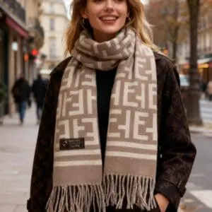 Fendi Style Scarf in 3 Colours