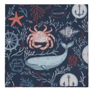 Pack/20 Paper Napkin - Sea Life