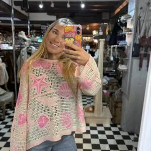 Crochet Sealife Top in 4 Colours