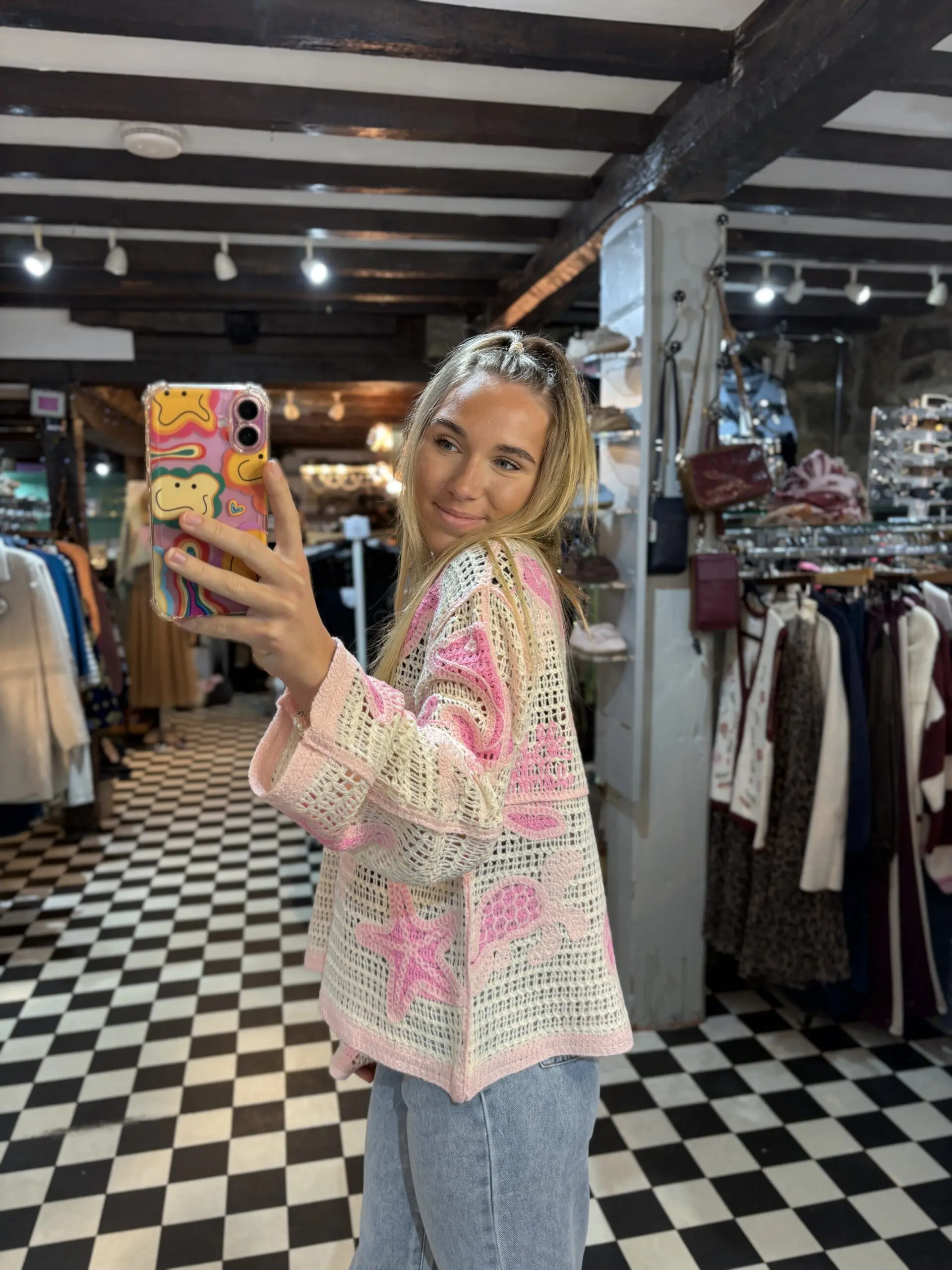 Crochet Sealife Top in 4 Colours