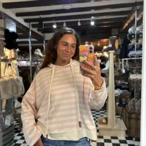 Stripe Hoodie in 2 Colours