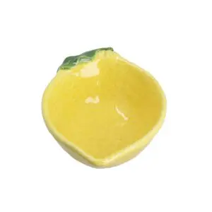 Stoneware Dish 12.7cm - Lemon Shape