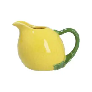 Stoneware Jug 9.5cm - Lemon Shape
