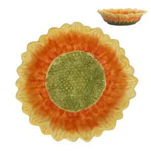 Stoneware Bowl 21cm - Sunflower