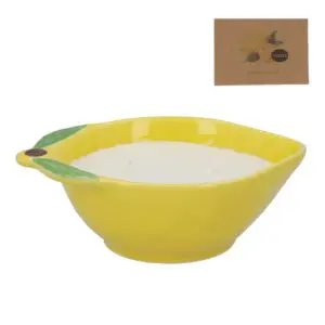 Boxed Scented Candle 12cm - Lemon Fruit