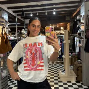 Pink Lobster T Shirt