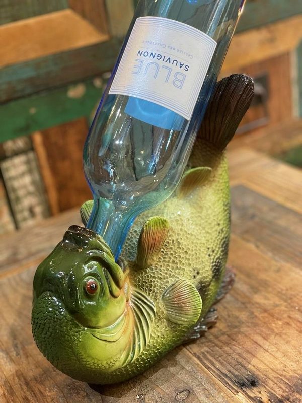 "Drinks Like a Fish" Wine Bottle Holder - Image 4