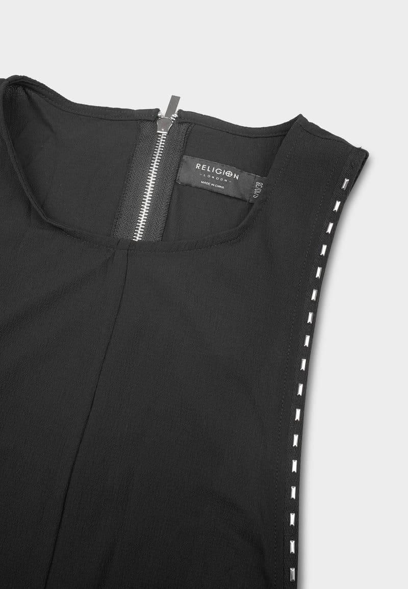 RELIGION OUTLOOK JUMPSUIT IN BLACK - Image 4