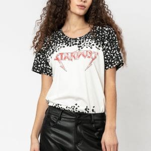 RELIGION ROCK TEE IN WINTER WHITE