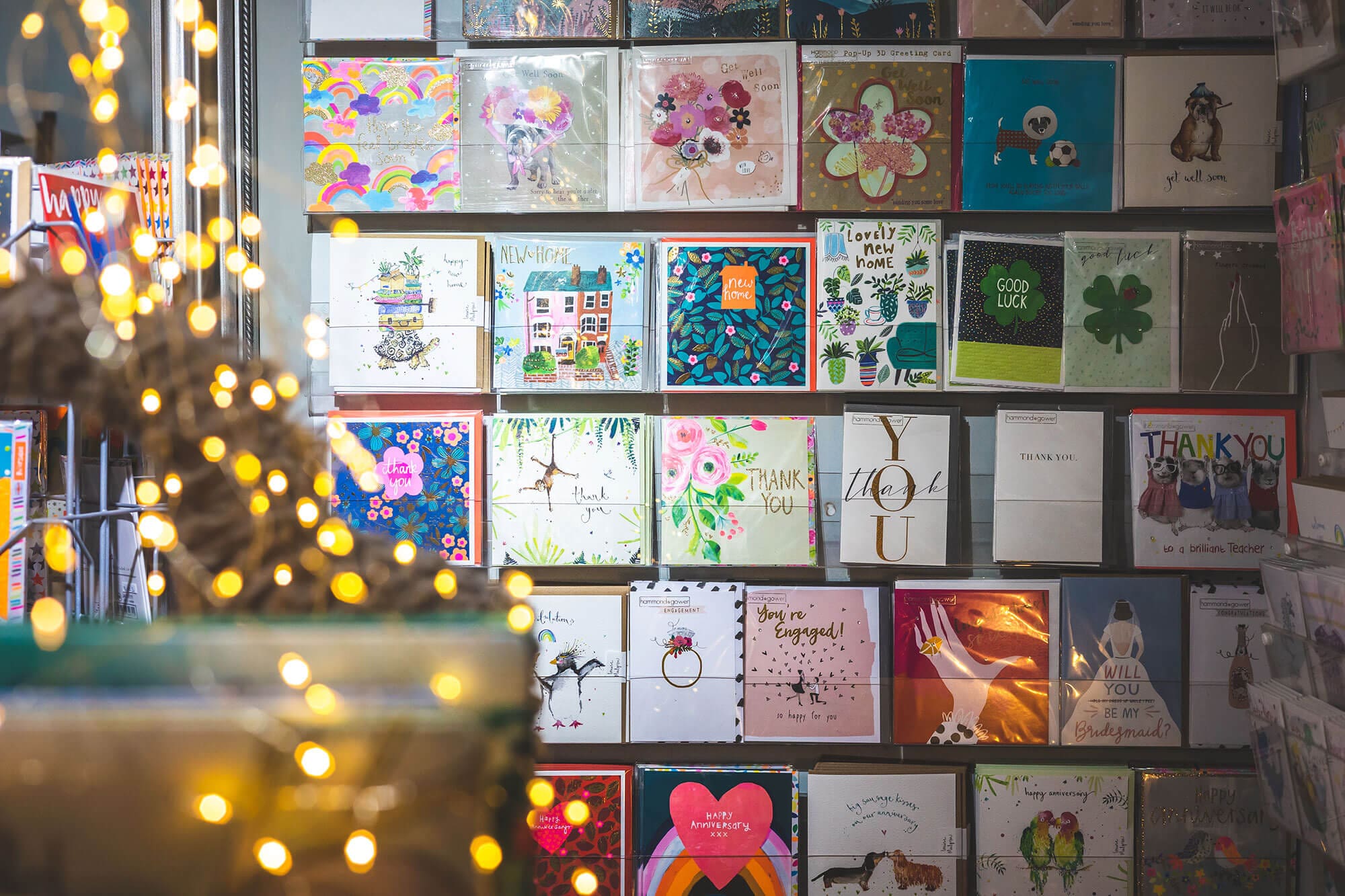 Greetings cards at Bibis