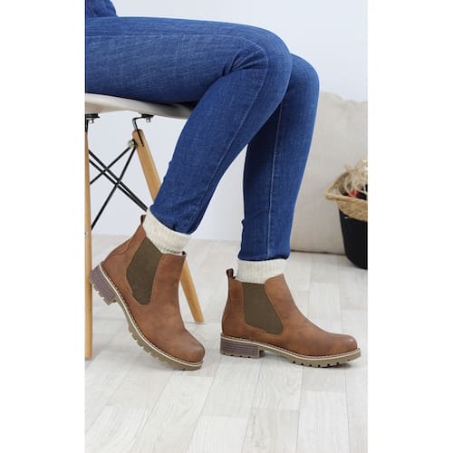 Lunar Dawson Boot in Brown – Bibi's 