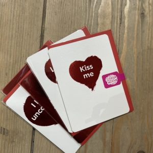 Kiss Me Valentines card