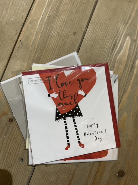 I love you this much valentines card