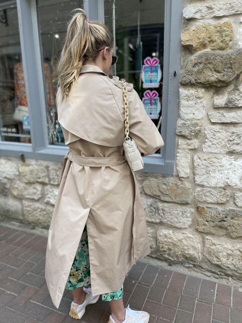 Trench Coat in Camel or Green