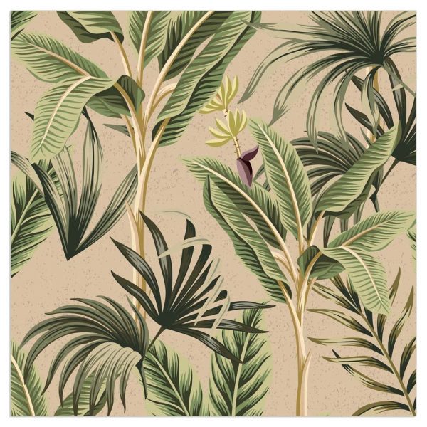 palm leaves napkin