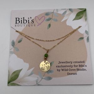 Wild Cove Gold Filled ‘Boss Babe’ Pendant Necklace