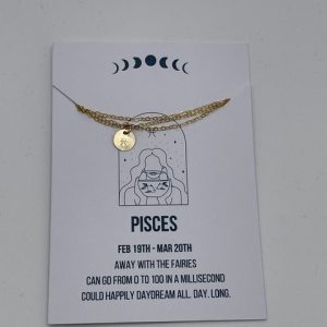 Gold Filled Zodiac Sign Necklace WildCove