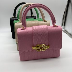 Faux Snake Handbag in Multiple Colours