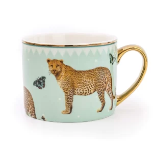 Set of 2 mugs - Giraffe, Tiger or Leopard