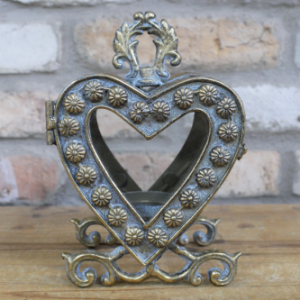 Heart Candle Holder SN: 9159
