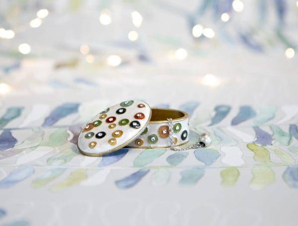 Millefiori Trinket Box