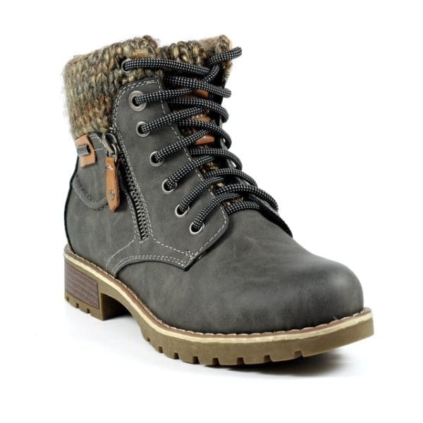 Lunar Millie Grey Waterproof Boot