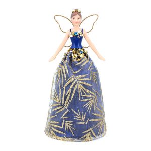 Blue and Gold Tree Top Fairy