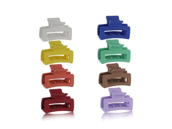 Big Metal London Sandra Multipack Of Mini Bulldog Hairclips
